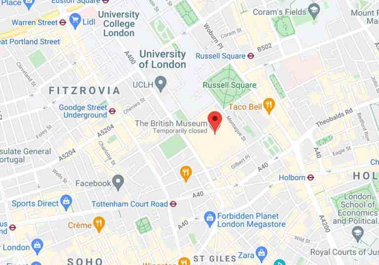 How to Get to British Museum