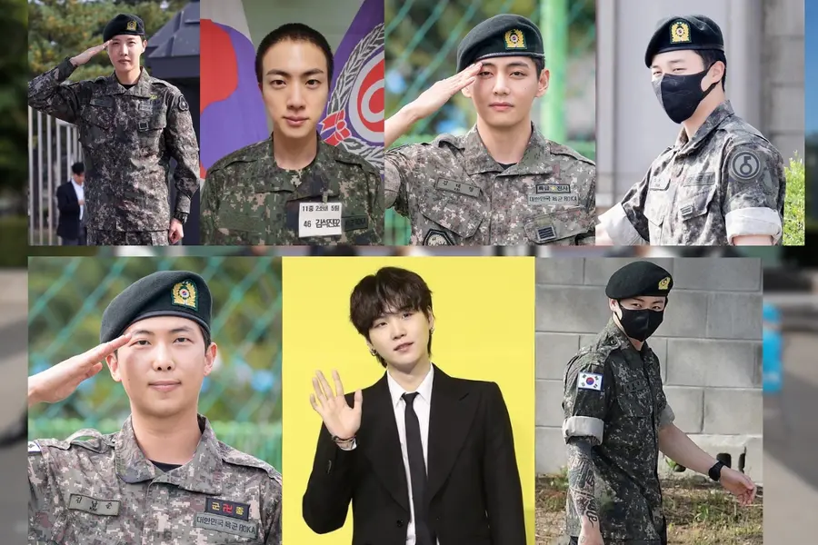 Are All Bts Members in the Military Right Now