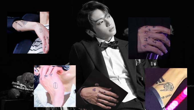 Does Jungkook Have Tattoos on His Hand