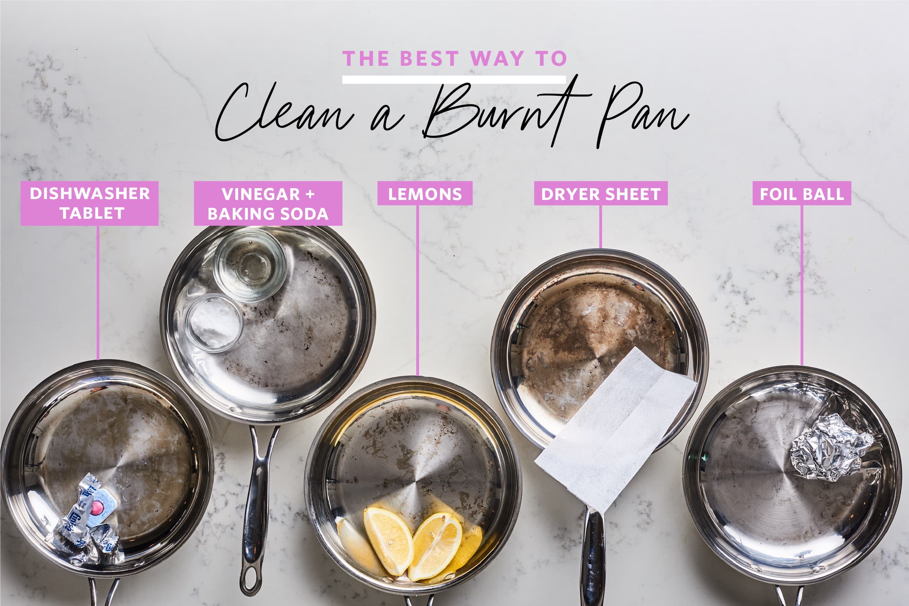 How Do I Clean Burnt Pans