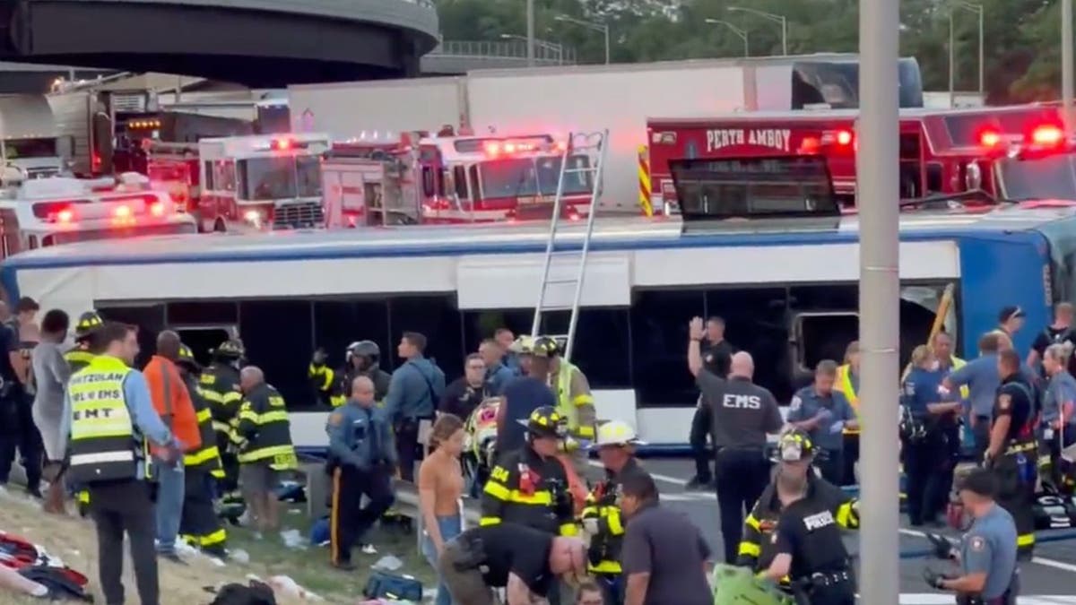 Crash on Nj Turnpike Today