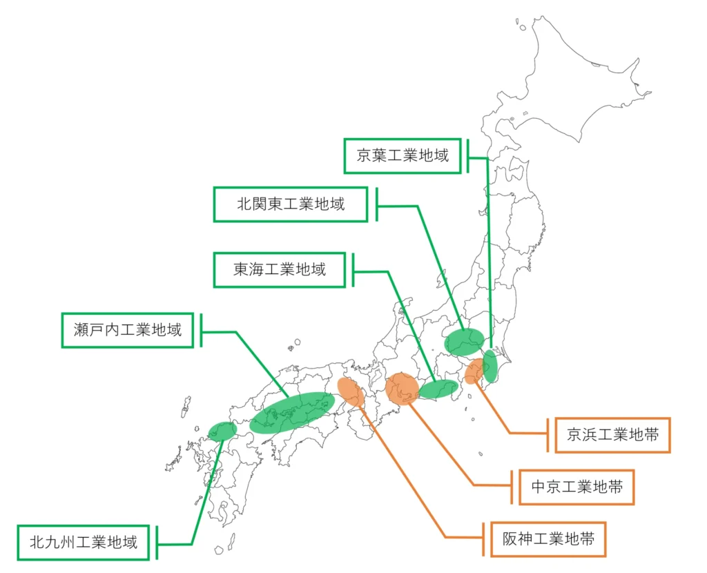 日本の工業地帯は今どう変わった？最新出荷額と三大地帯の真相