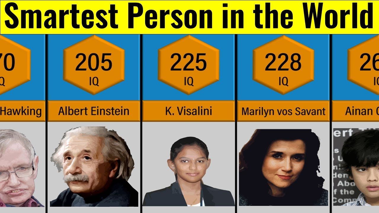 Who Is the Brainiest Person in the World