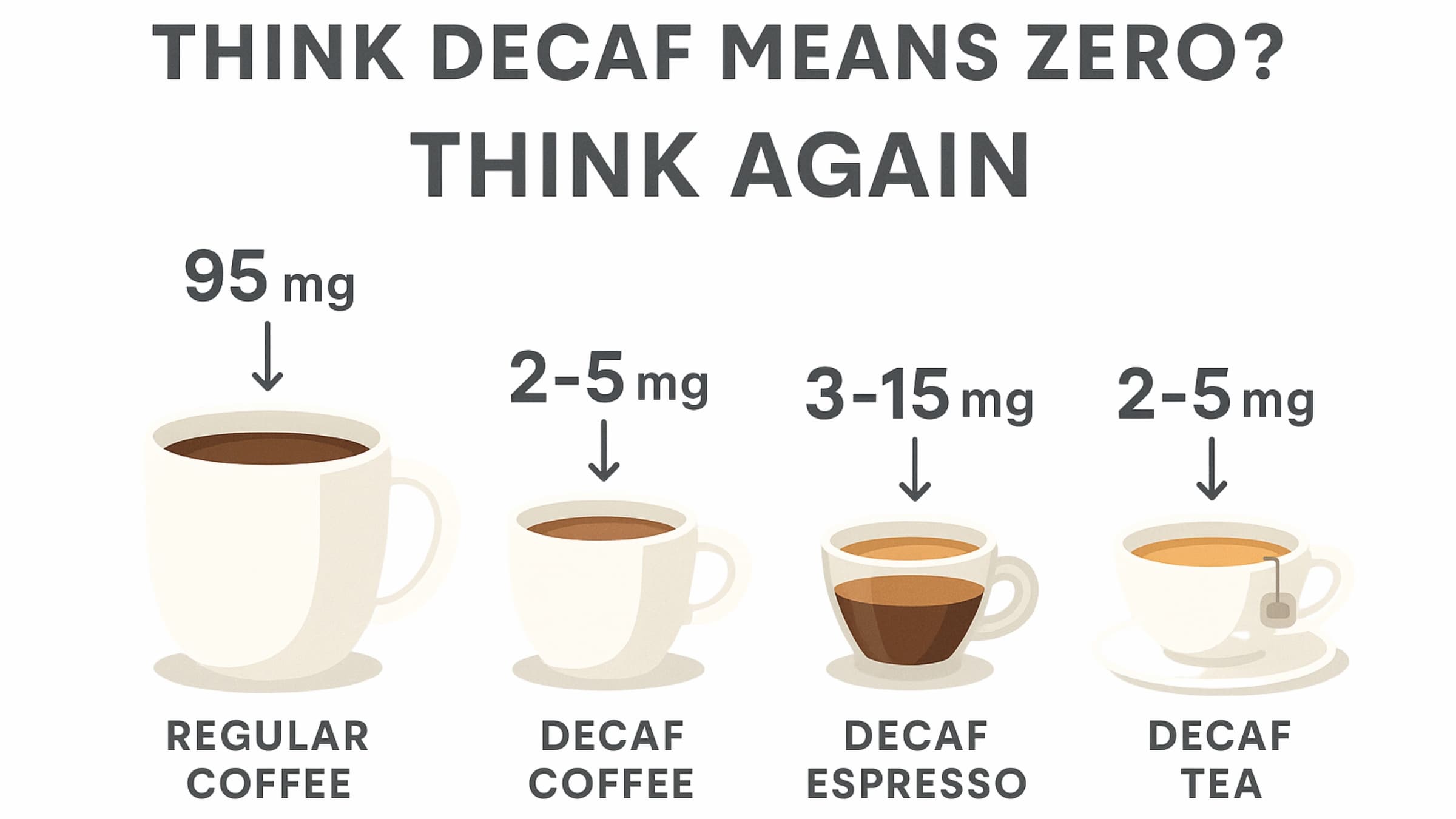 Does Decaffeinated Coffee Have Any Caffeine