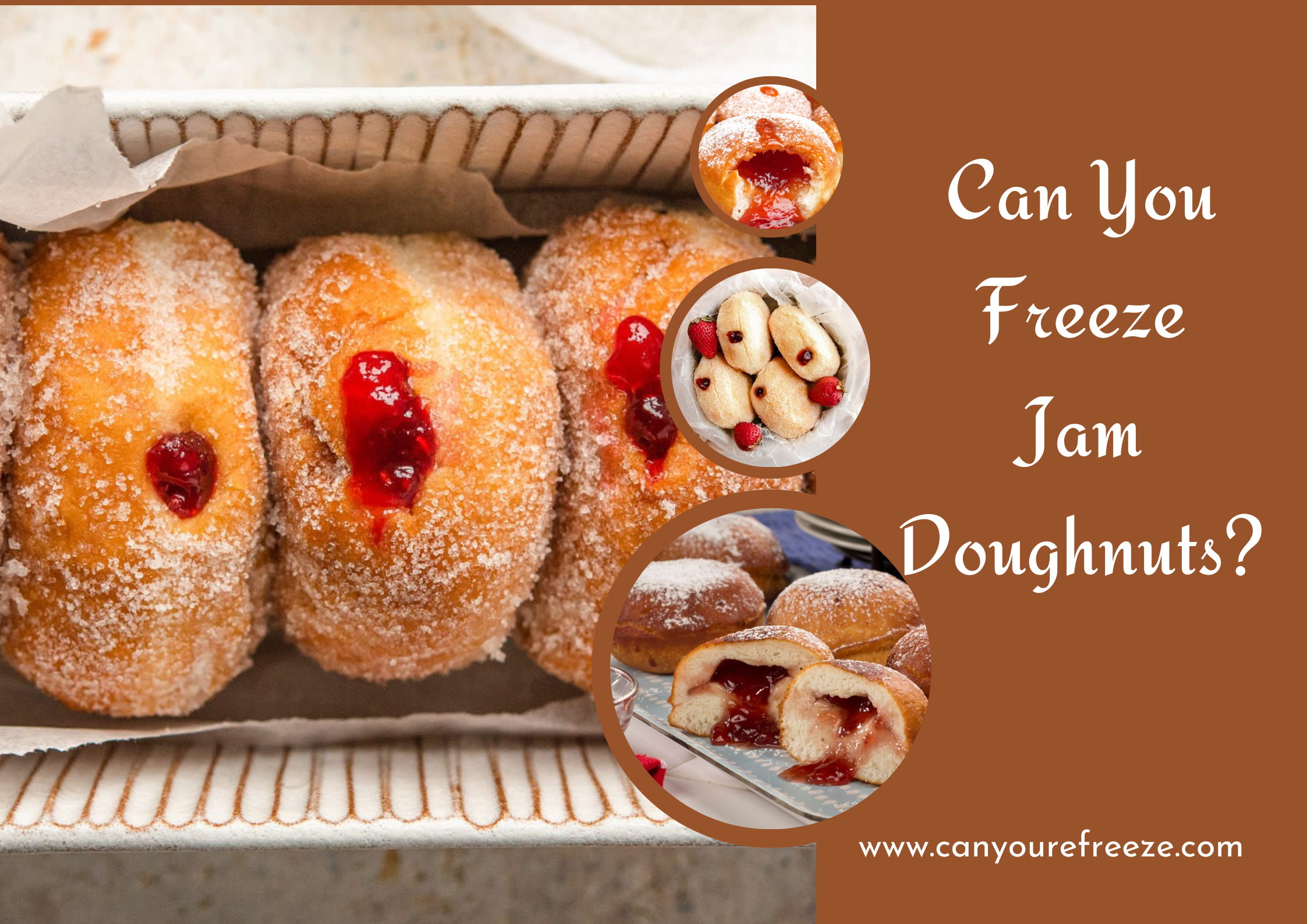 Can You Freeze Jam Donuts