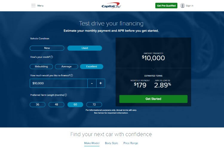 Capital One Auto Refinance