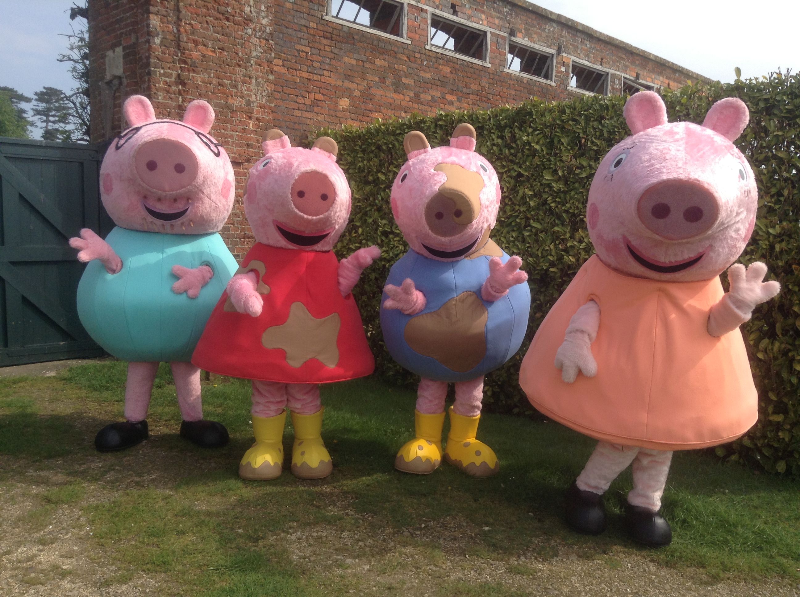 Who Was in Daddy Pig Costume