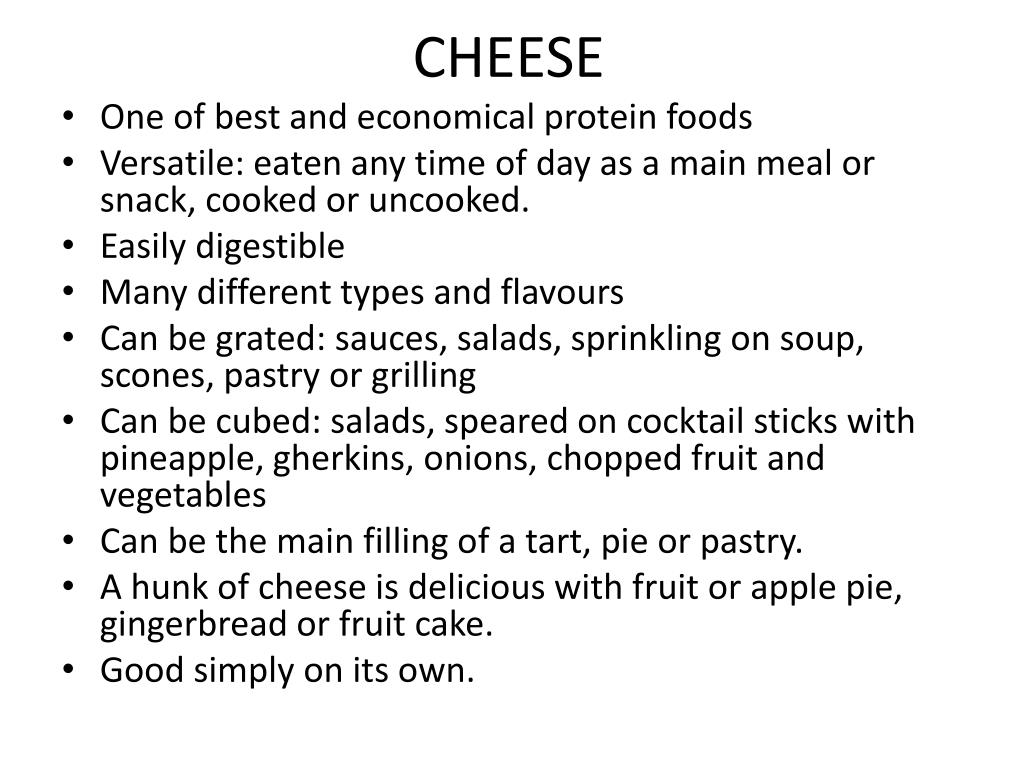 Is Cheese Easily Digestible