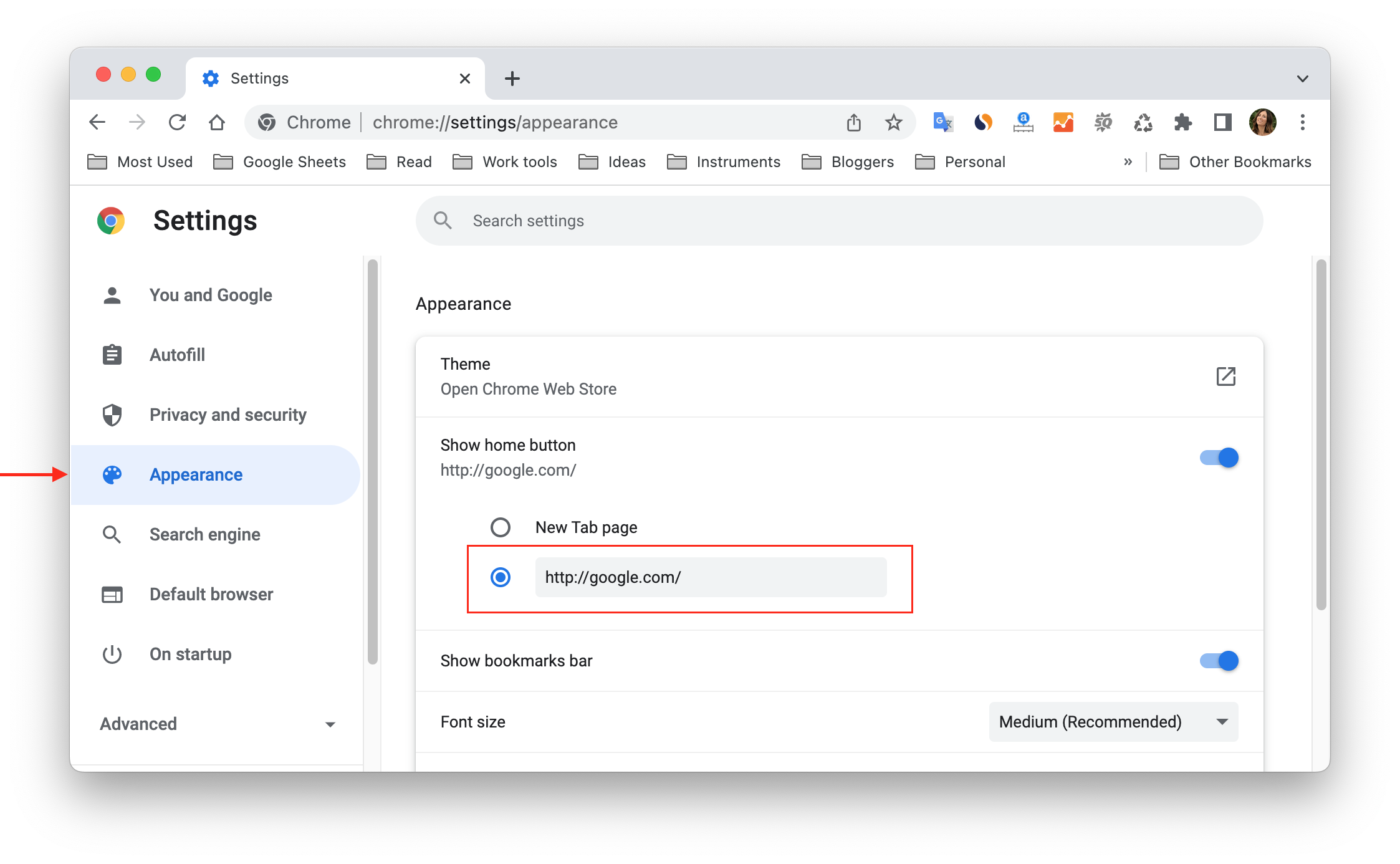How Do You Set Google as Homepage on Mac