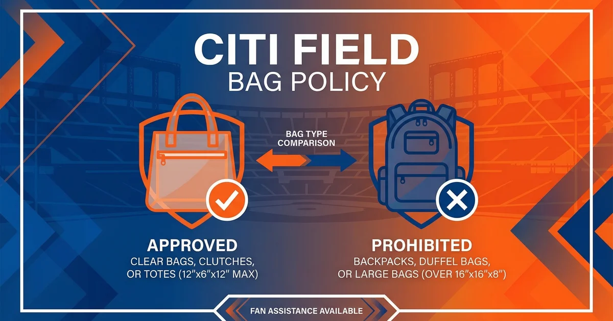 Citi Field Bag Policy