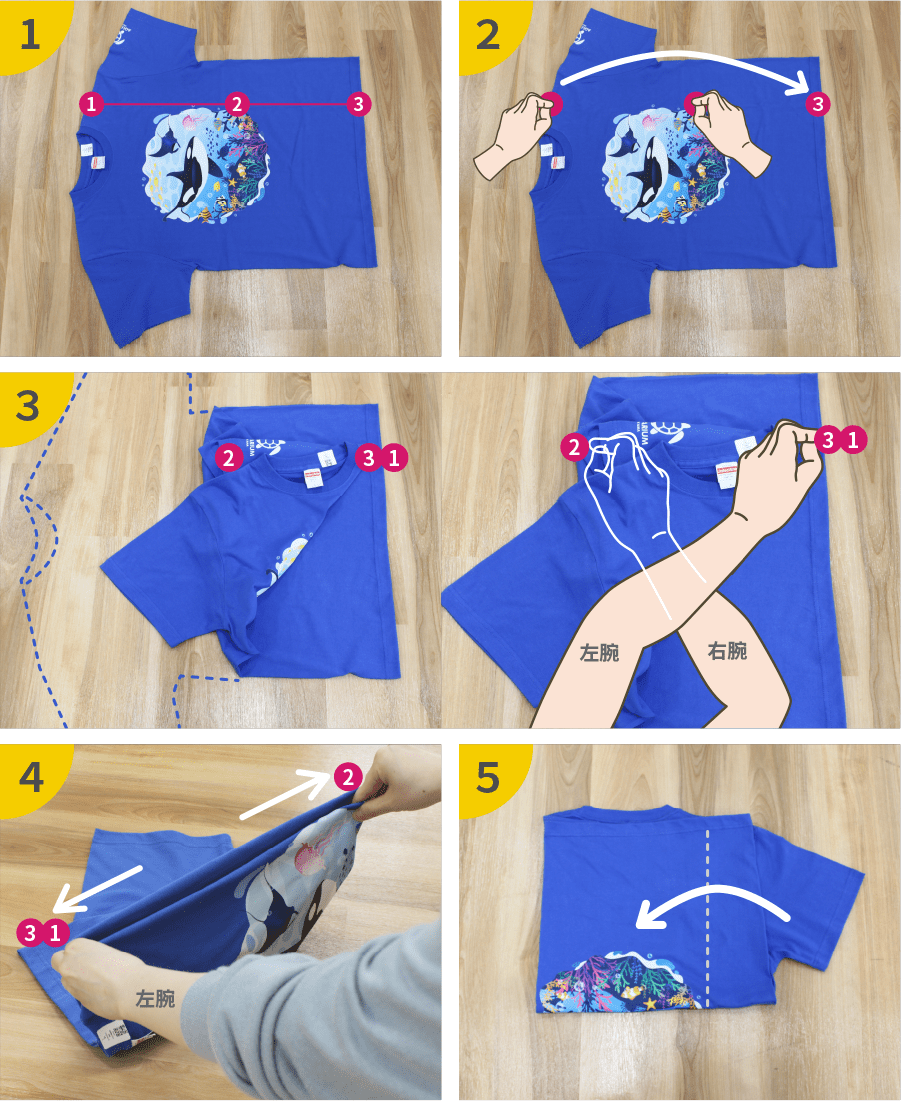 5秒で美しく自立！アパレル店員直伝のTシャツたたみ方決定版