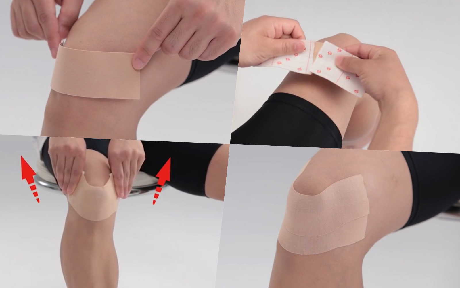 膝テーピングの簡単な巻き方！一人で膝の痛みを劇的に和らげる新常識