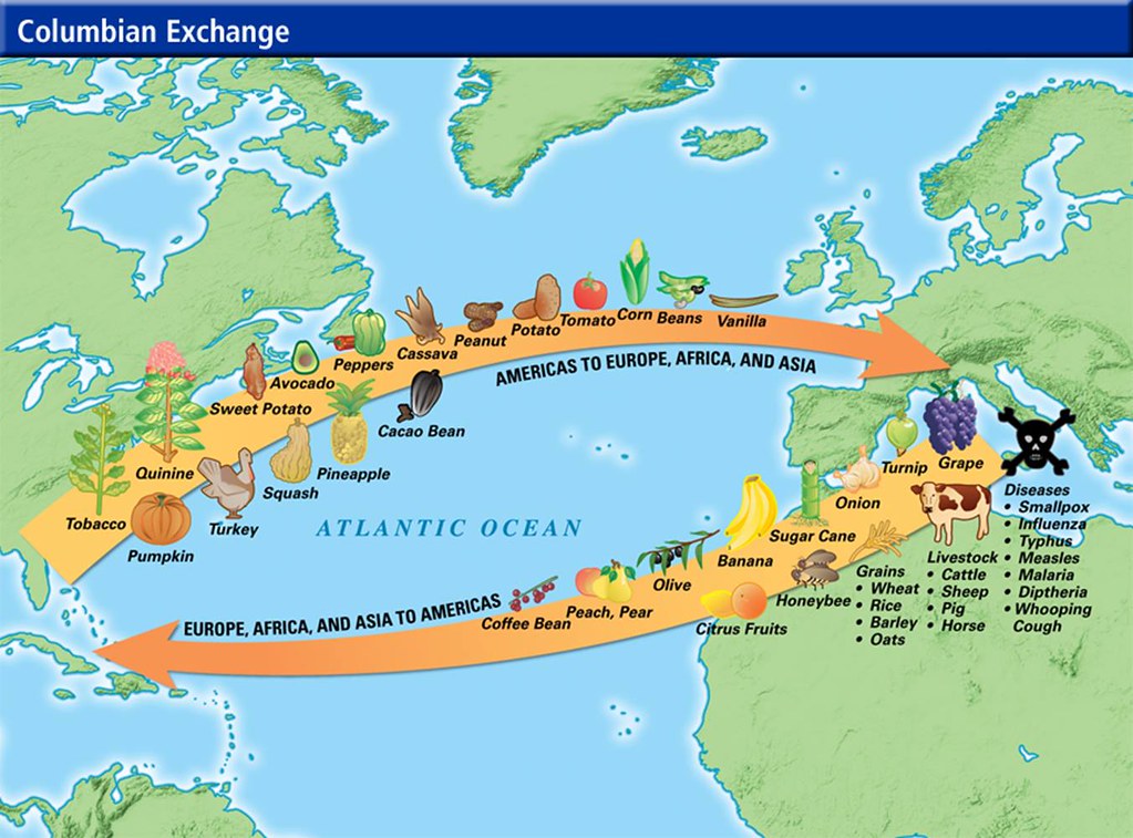 Causes and Effects of the Columbian Exchange