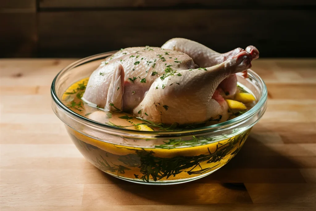 Brine Recipe for a Whole Chicken