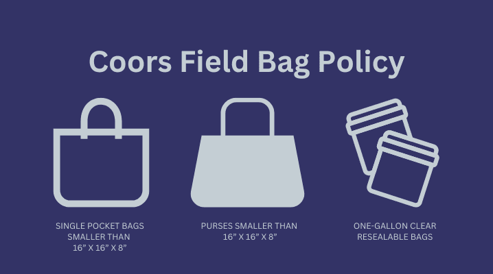 Coors Field Bag Policy 2019