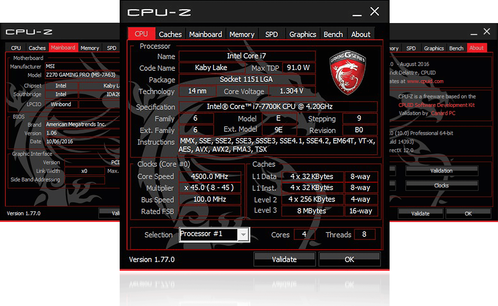 What Is Cpu-Z Msi Gaming