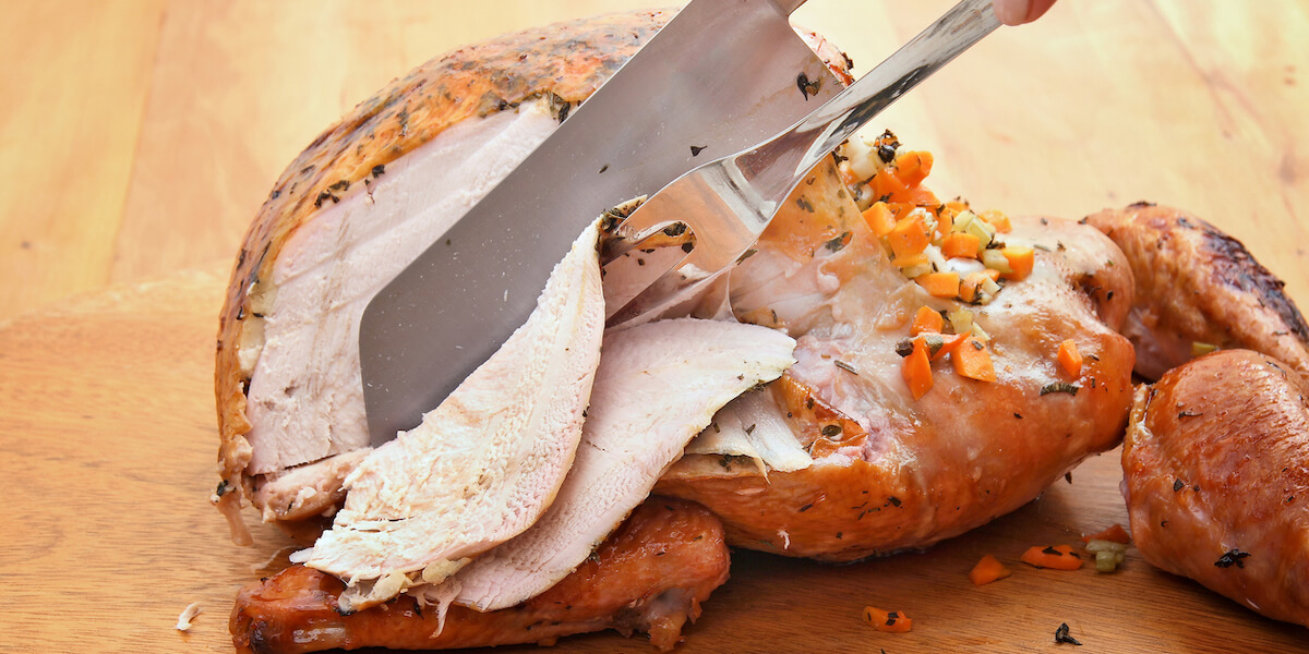 How to Cut up Raw Turkey