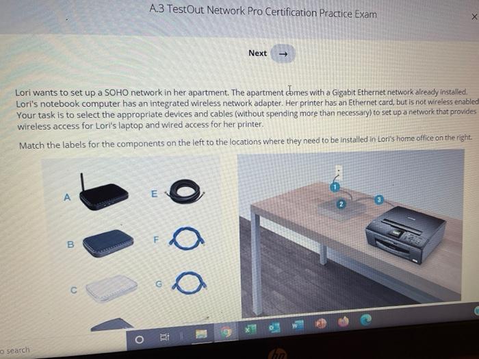 A.3 Testout Pc Pro Certification Practice Exam