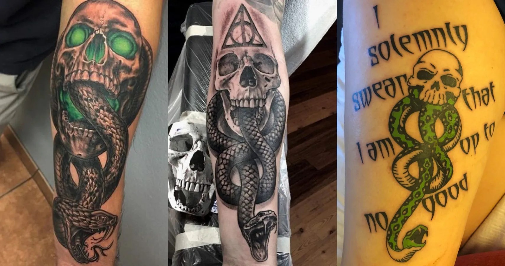 Harry Potter Tattoo Sleeve