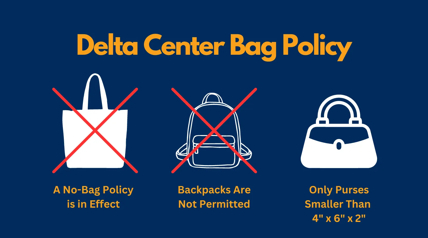 Delta Center Bag Policy 2026