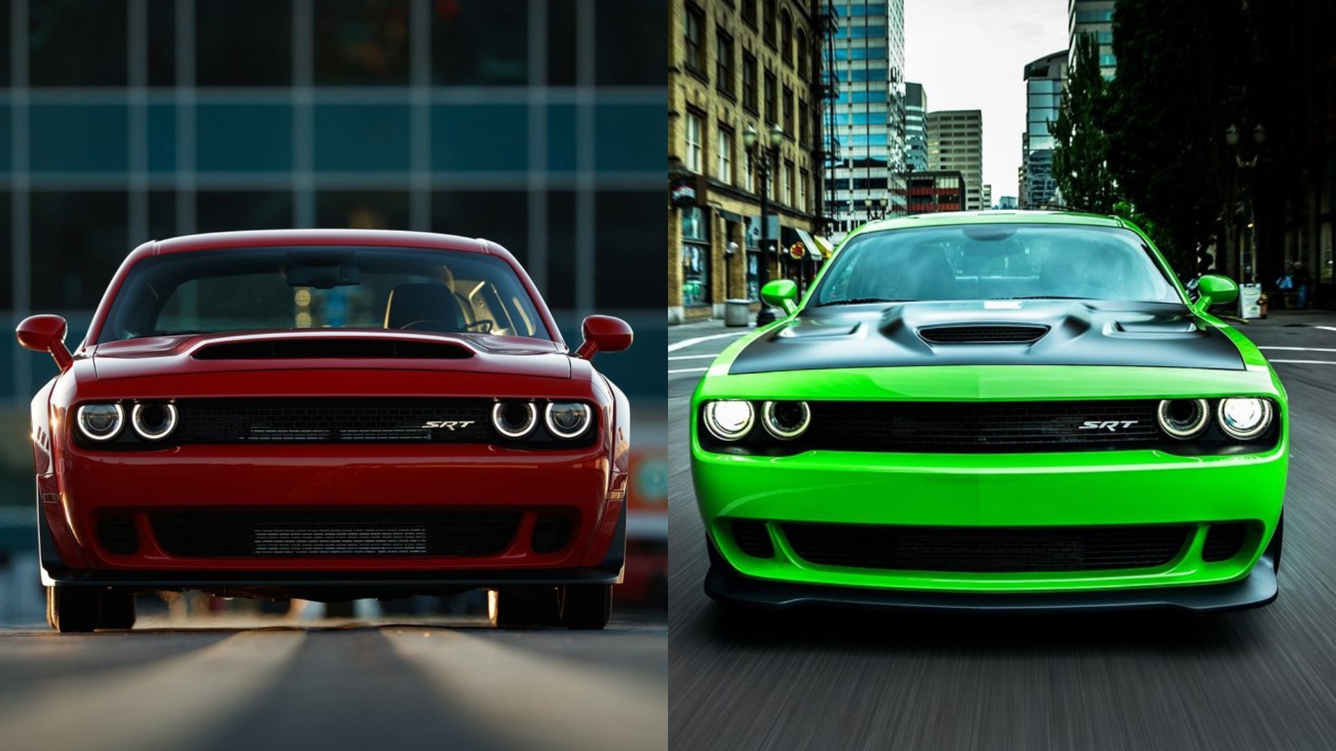 Challenger Hellcat and Demon