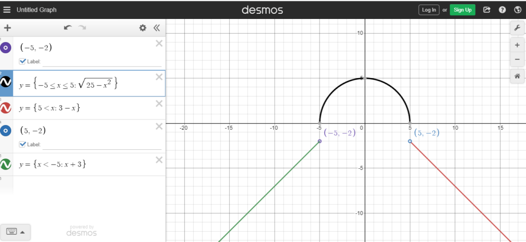 Can You Graph Piecewise Functions on Desmos