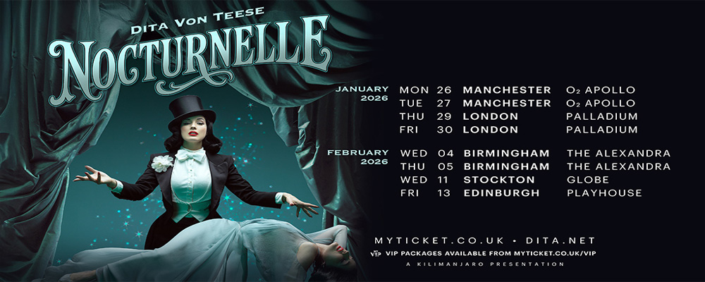 Dita Von Teese Uk Tour 2026