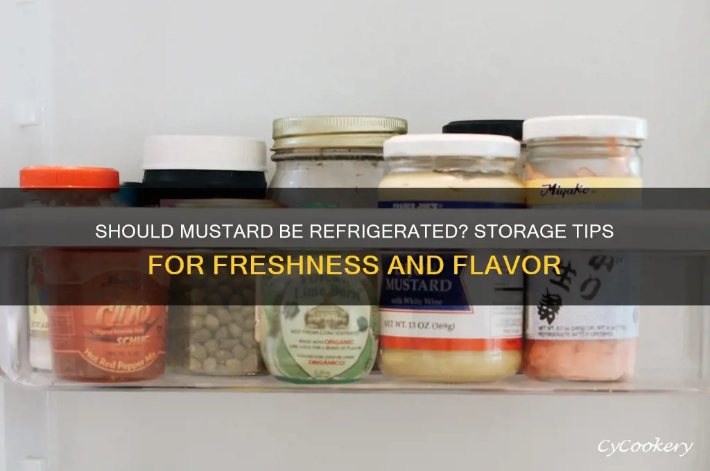 Why Not Put Mustard in the Refrigerator
