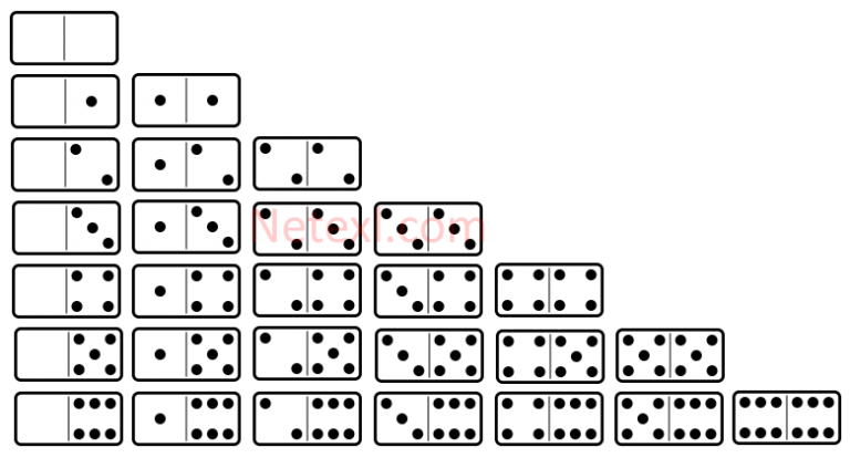 How Many Dominoes in a Set of Double Six