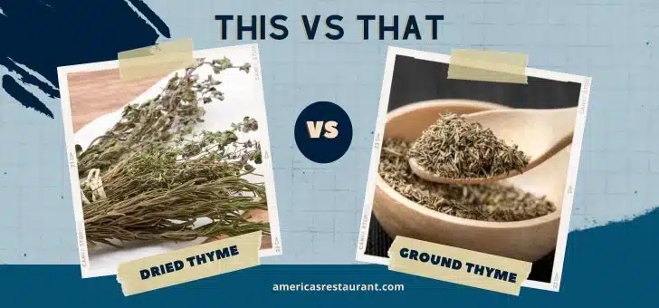 Dried Thyme vs Ground Thyme