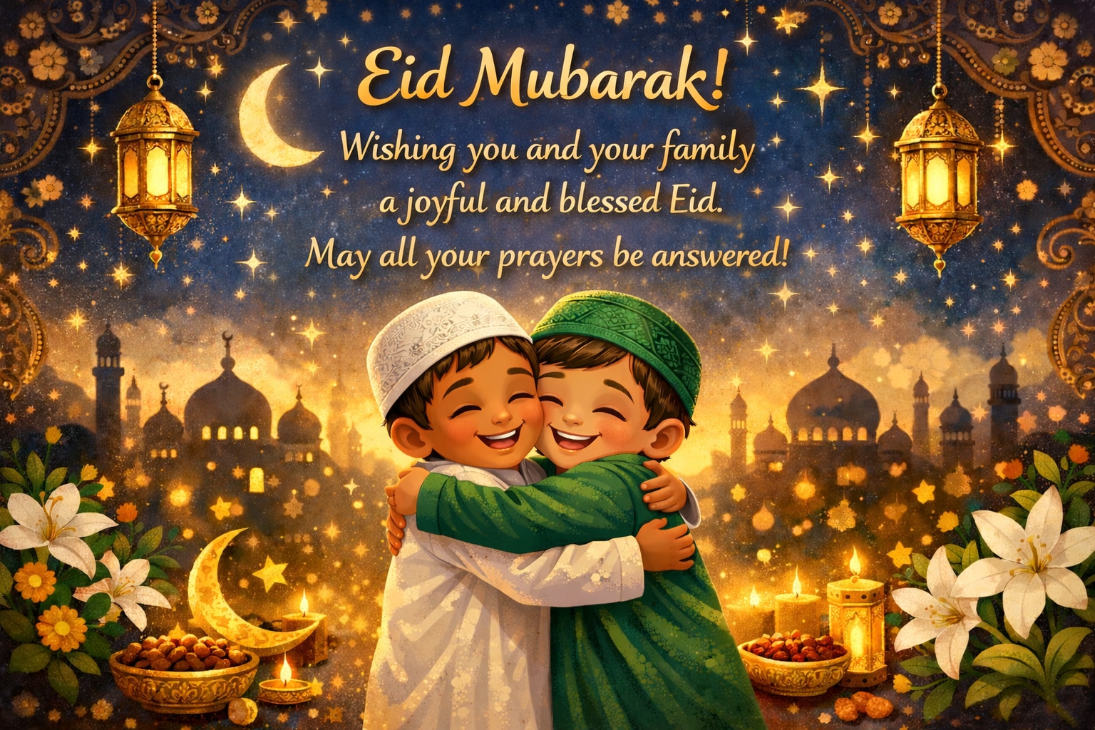 How Do You Wish Someone Happy Eid