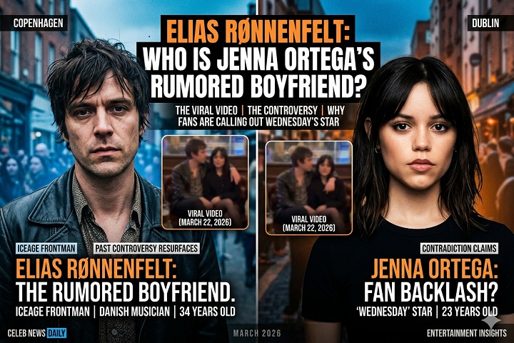 Jenna Ortega Boyfriend 2026: Elias Rønnenfelt, 34, Danish Musician and Frontman of Iceage, Rumored Since Early 2026
