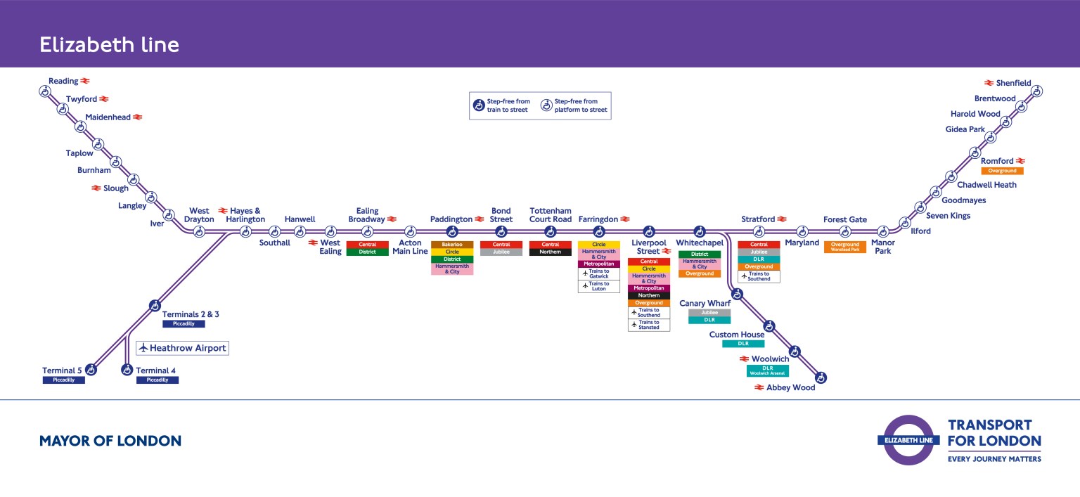 Is Farringdon on the Elizabeth Line