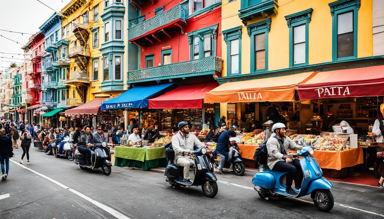 Italian Neighborhood in San Francisco