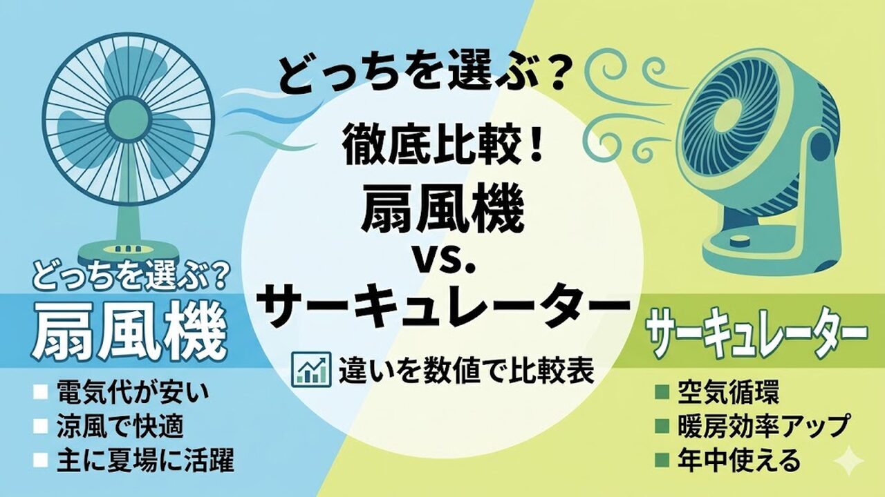 【必見】 扇風機 と サーキュレーター の 違い 最新ライブ＆イベント情報 #978