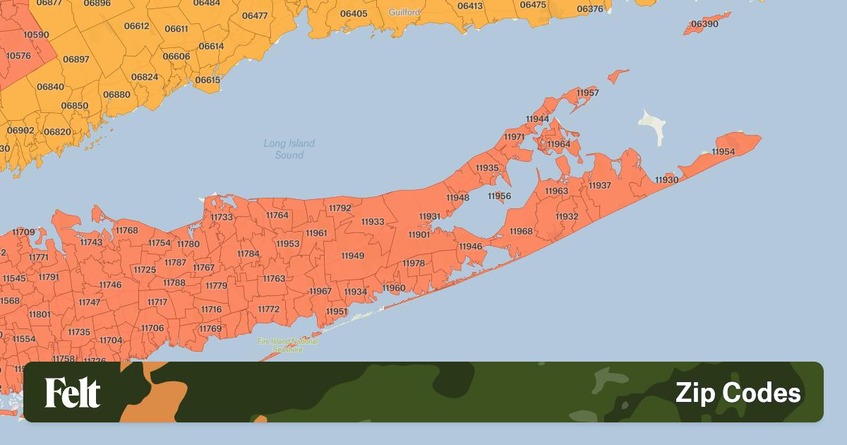 Zip Codes Long Island