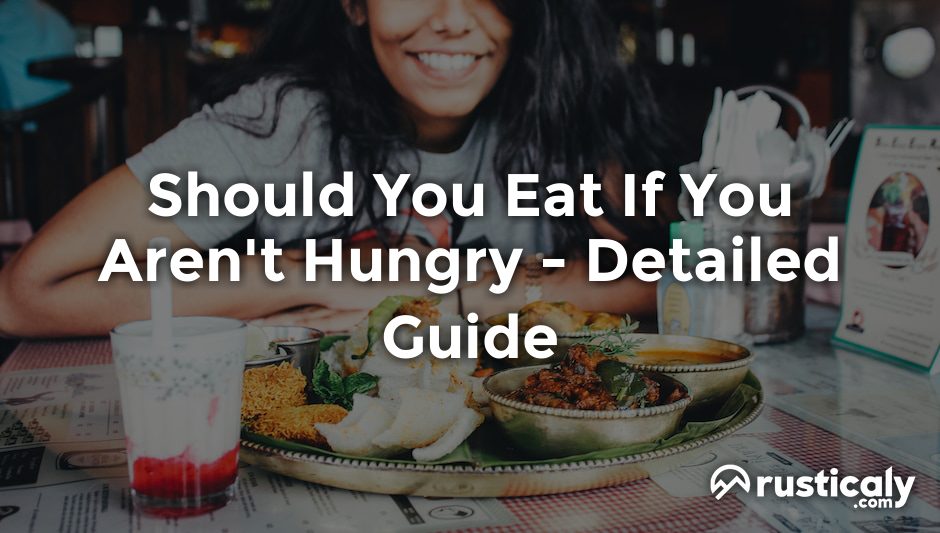 What to Eat When You Aren't Hungry
