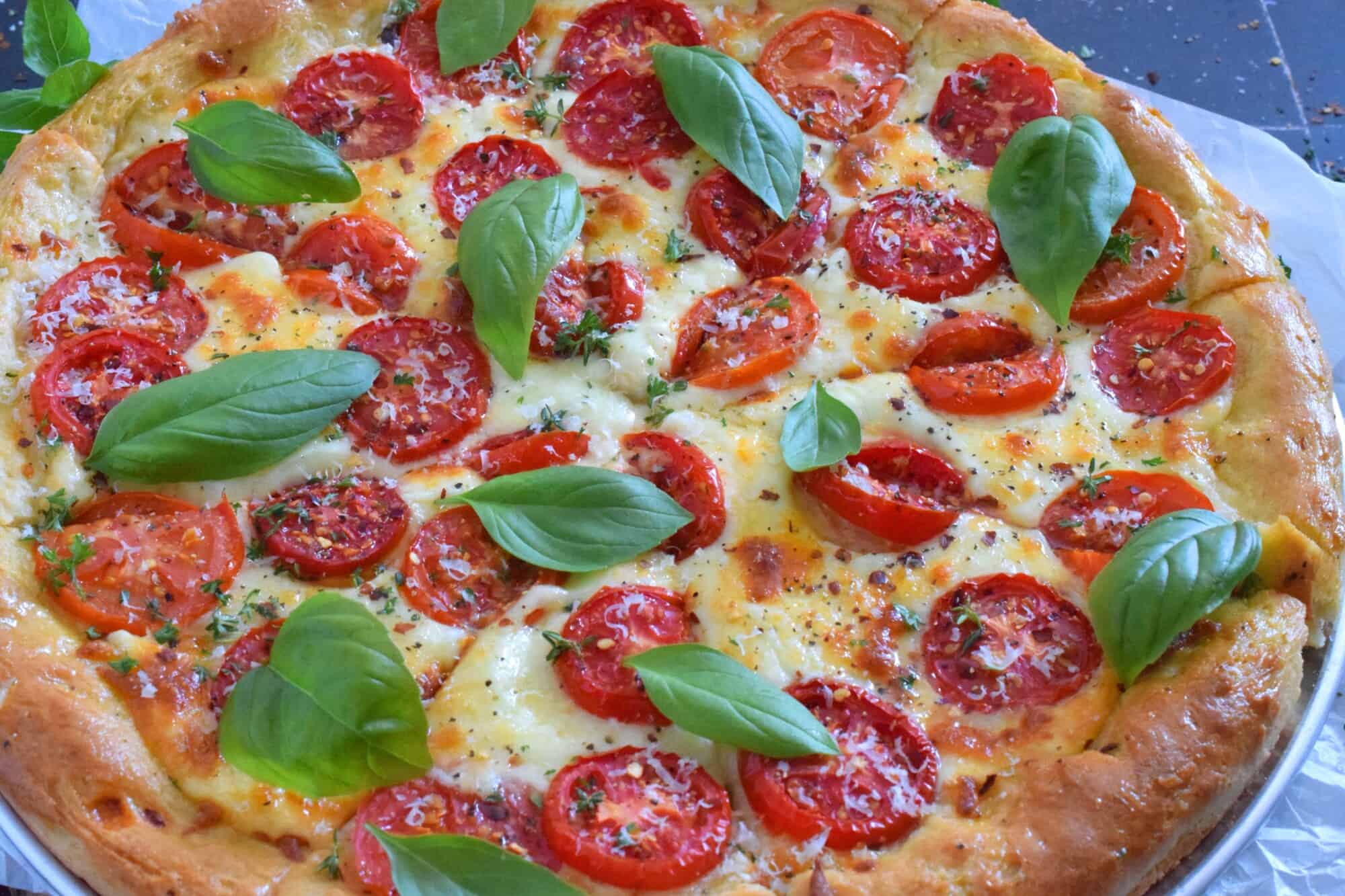 Traditional Herb Used in Margharita Pizza