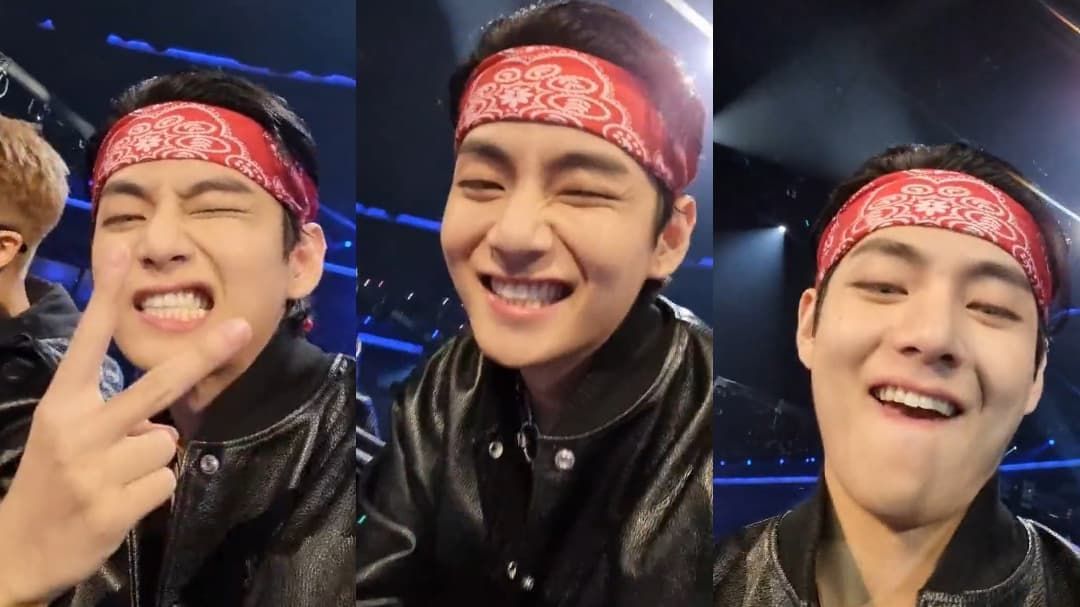 Taehyung Bts Concert Pictures Bandanna