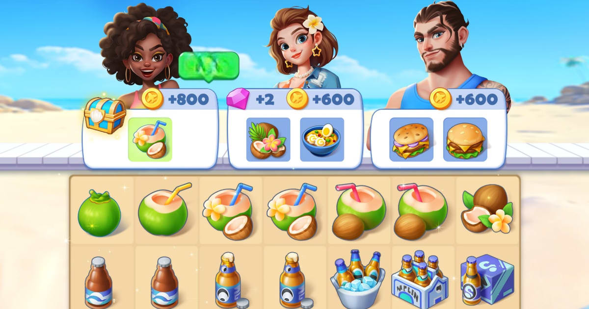Is Tasty Travels Merge Game Free