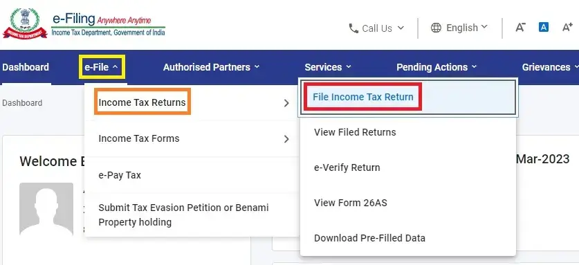 How to File Income Tax Return Online
