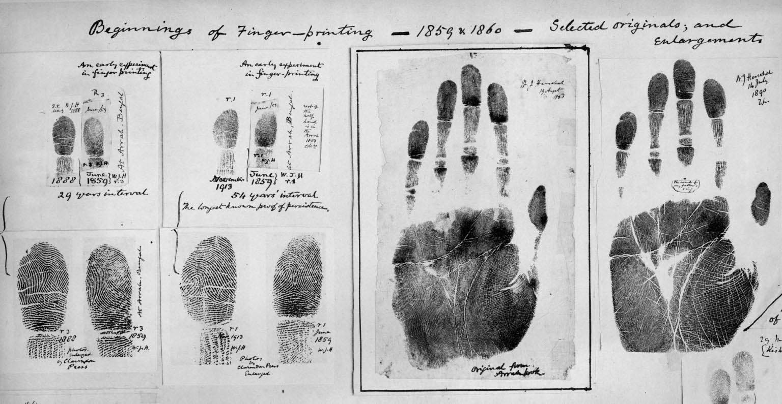 History of the Fingerprint