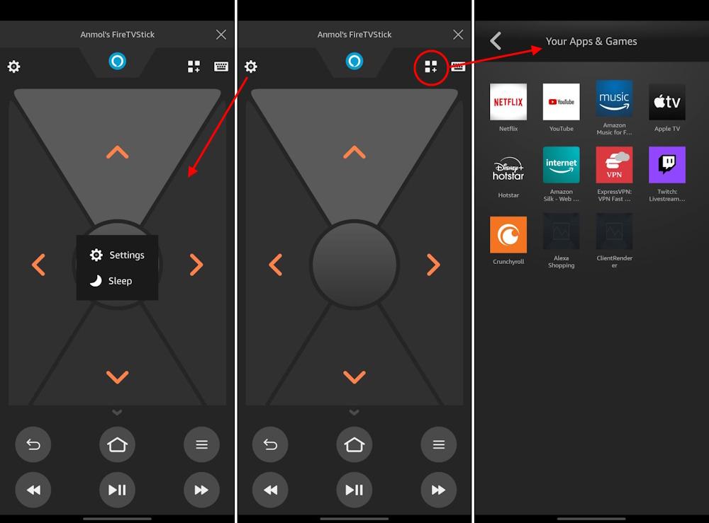 App for Amazon Fire Stick Remote