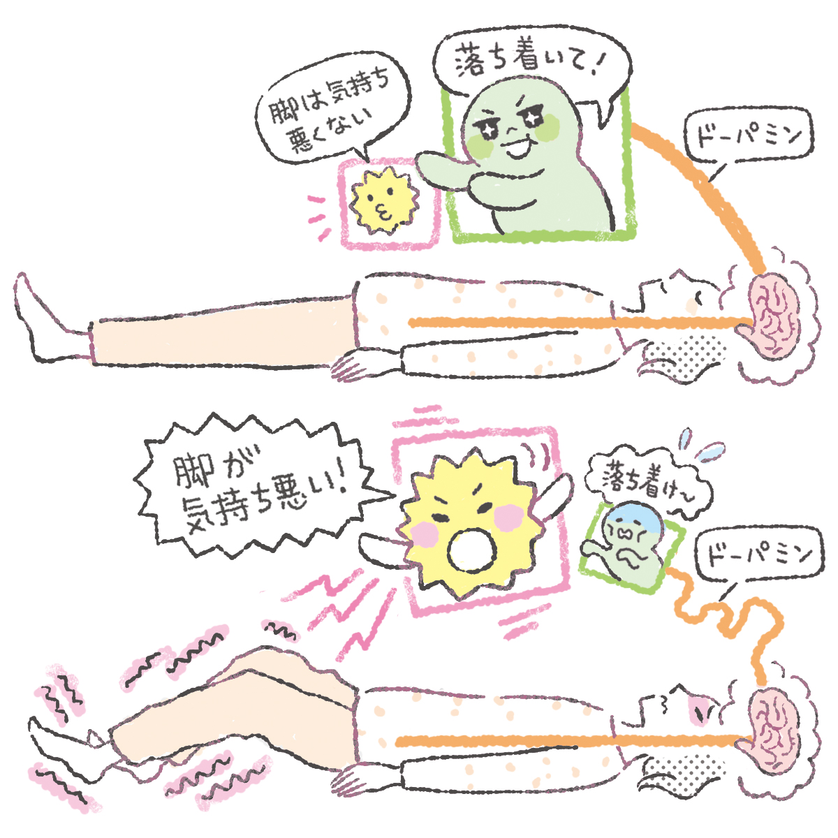 足がムズムズして寝れない夜の決定打！原因と今夜試せる即効対処法