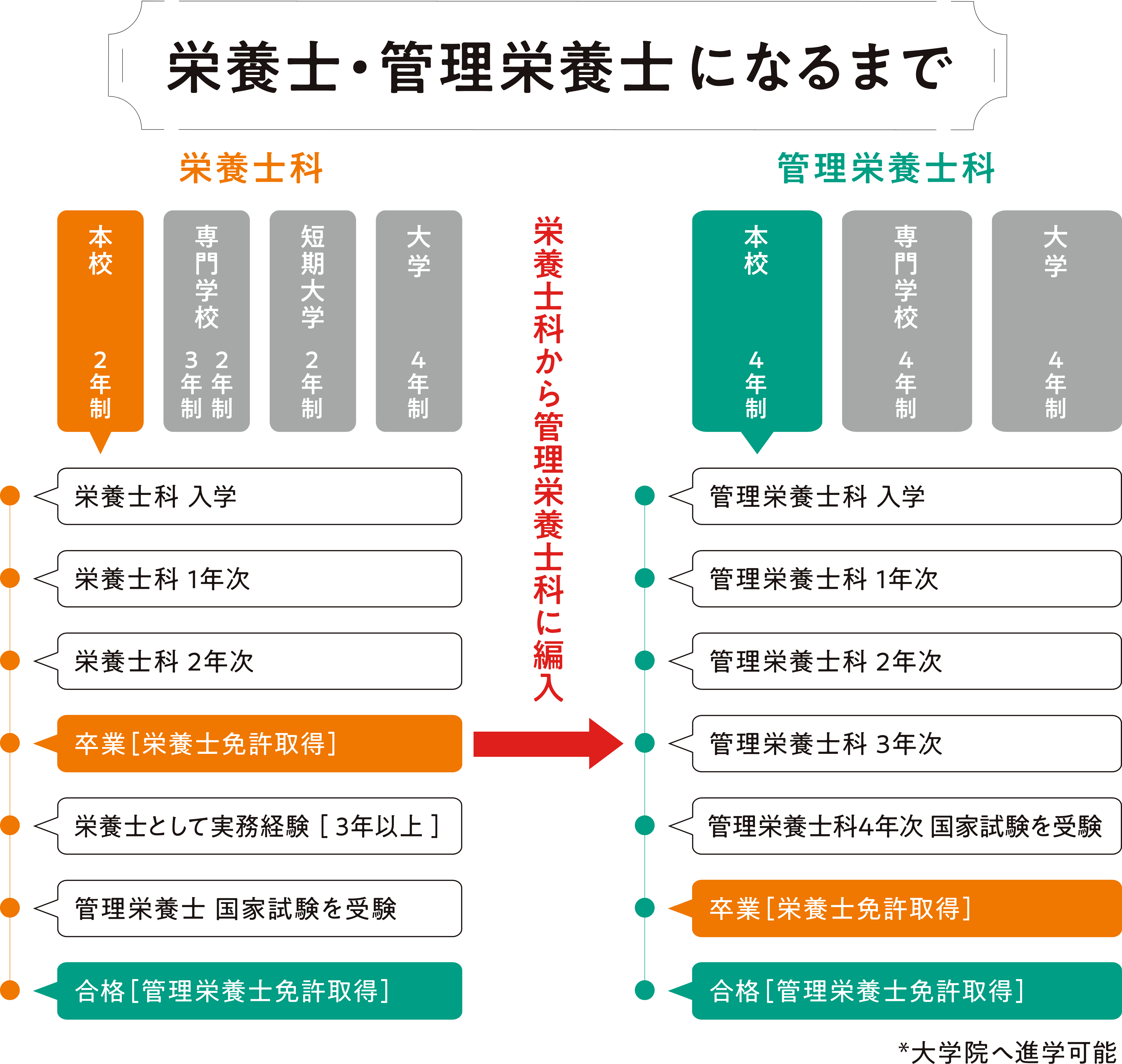 栄養士と管理栄養士の違いを徹底解剖！年収・資格難易度と就職の真相