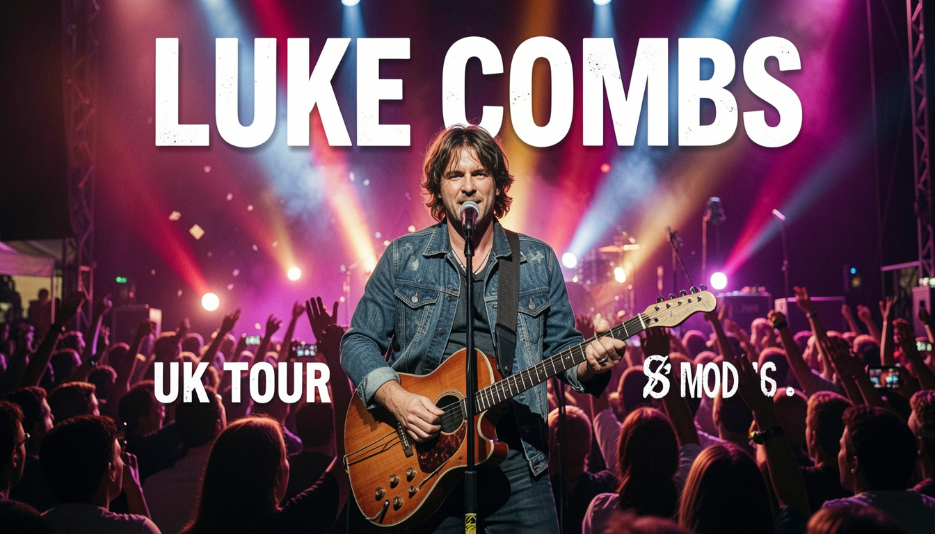 Luke Combs Uk Tour 2026 Wembley