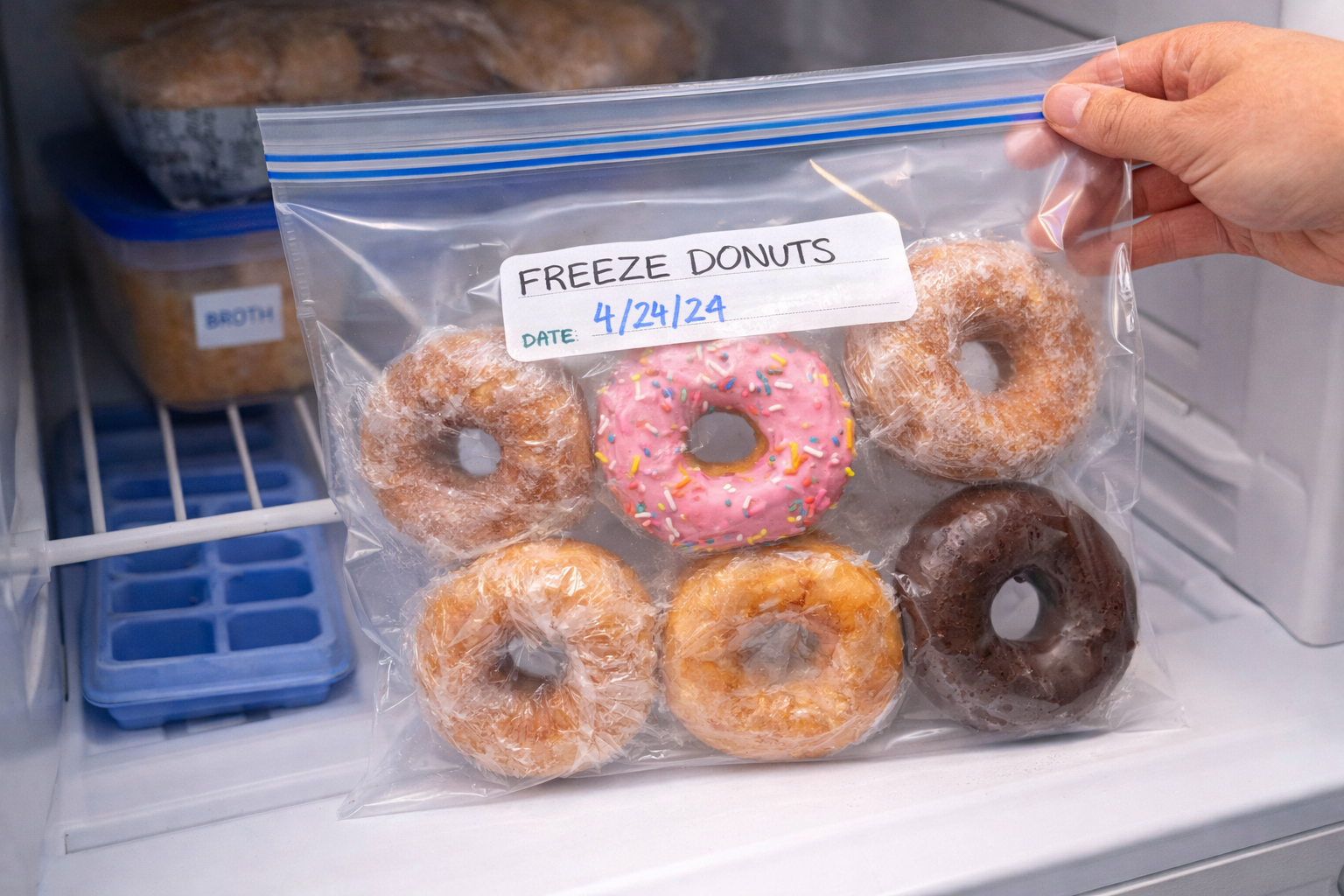 Can You Freeze Cake Donuts