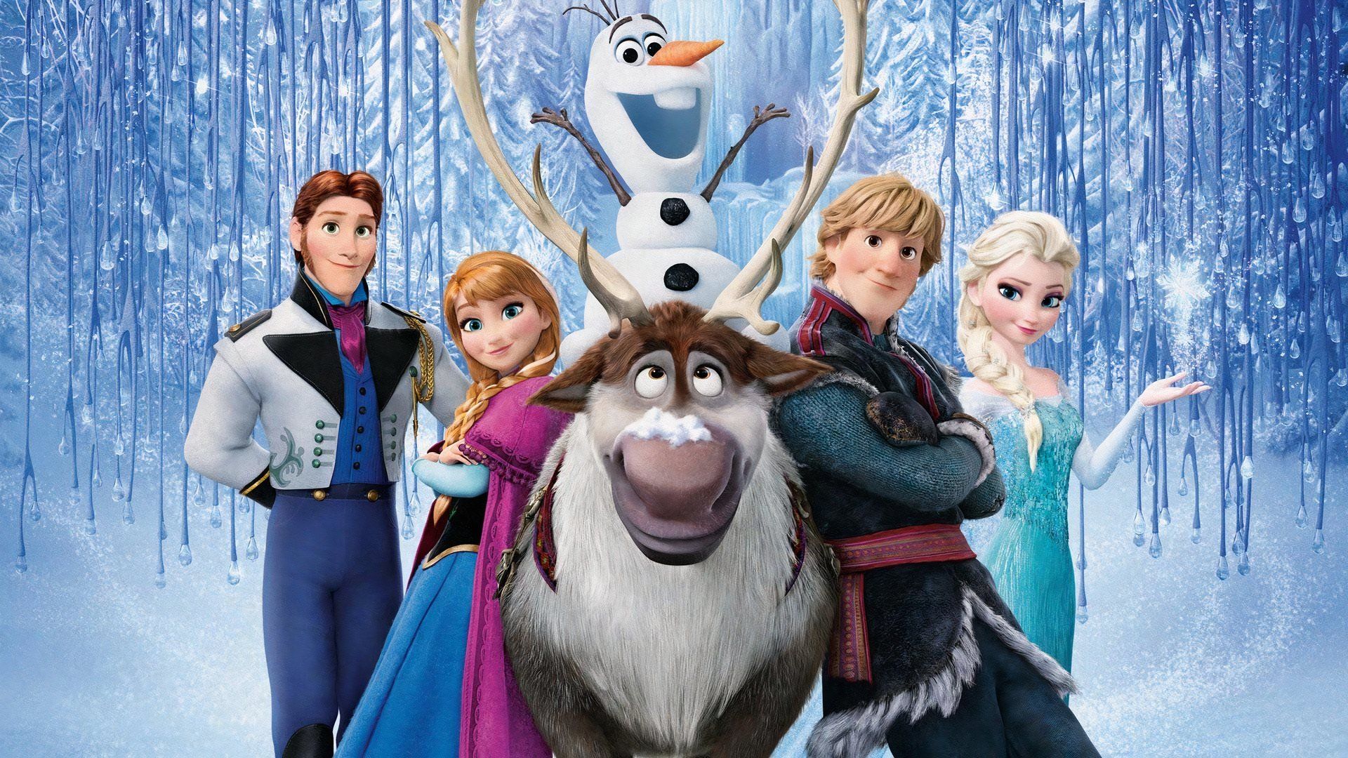 Cast from the Movie Frozen