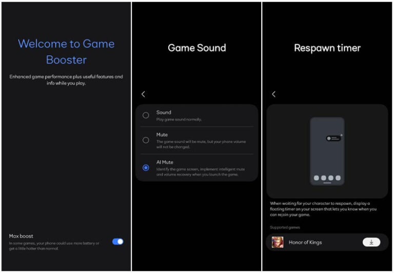 One Ui 8 Game Booster Features