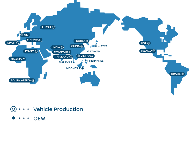 Nissan Country of Manufacture